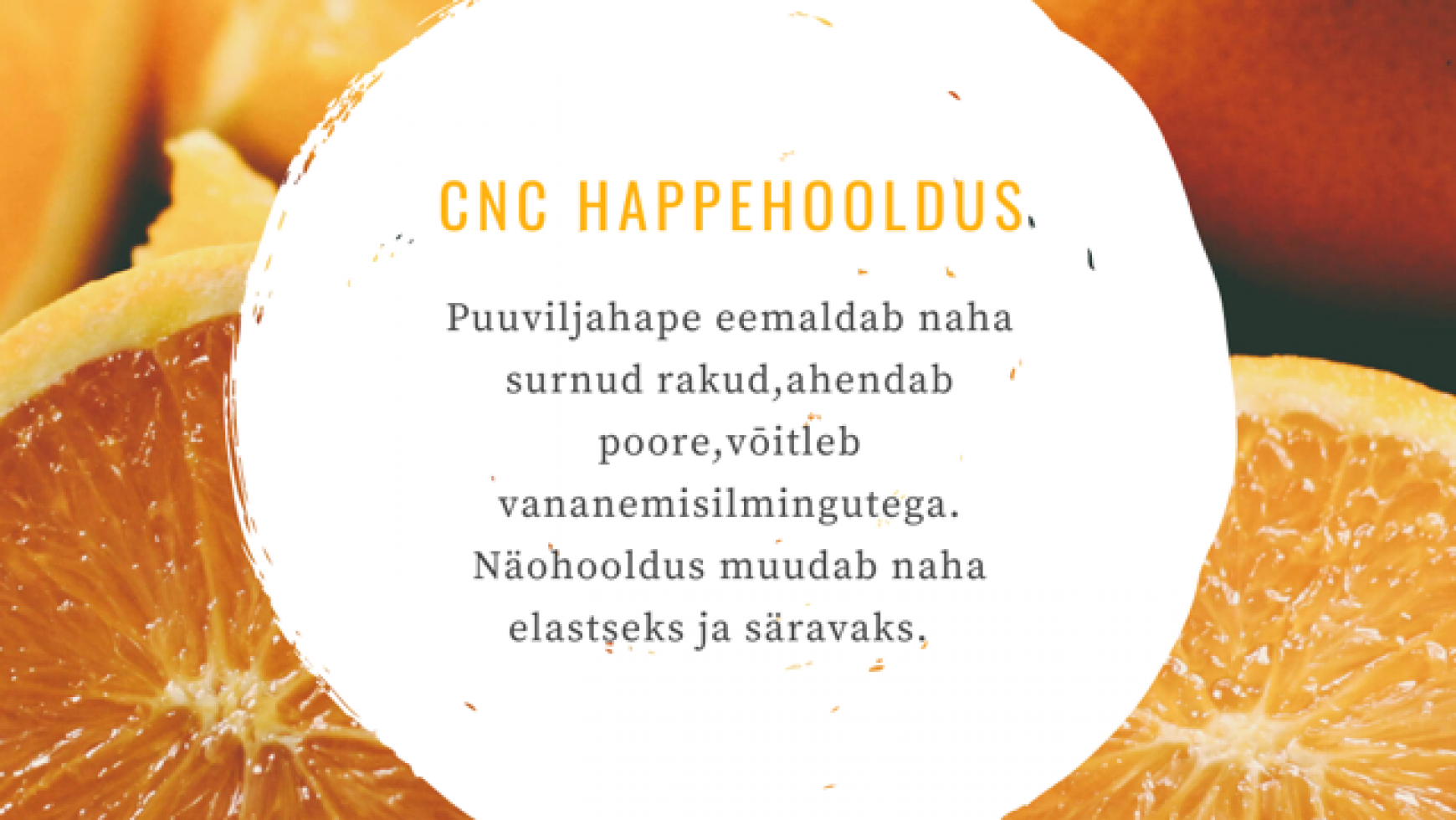 CNC happehooldus